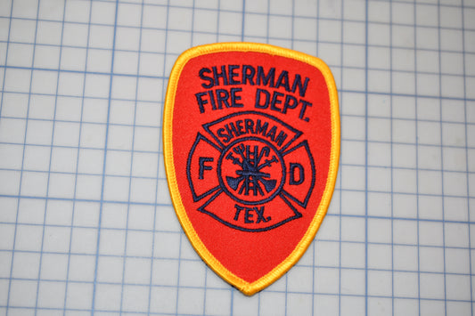 a patch with a fire department logo on it