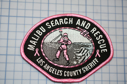 a patch that says millibb search and rescue los angeles county sheriff