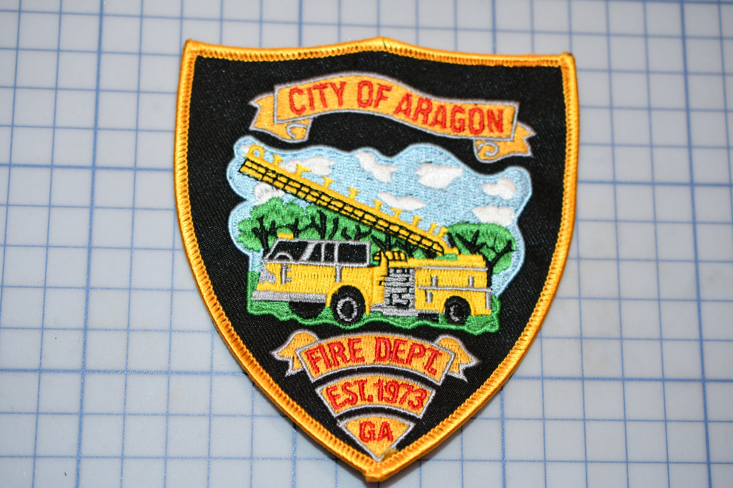 a city of abacon fire department patch