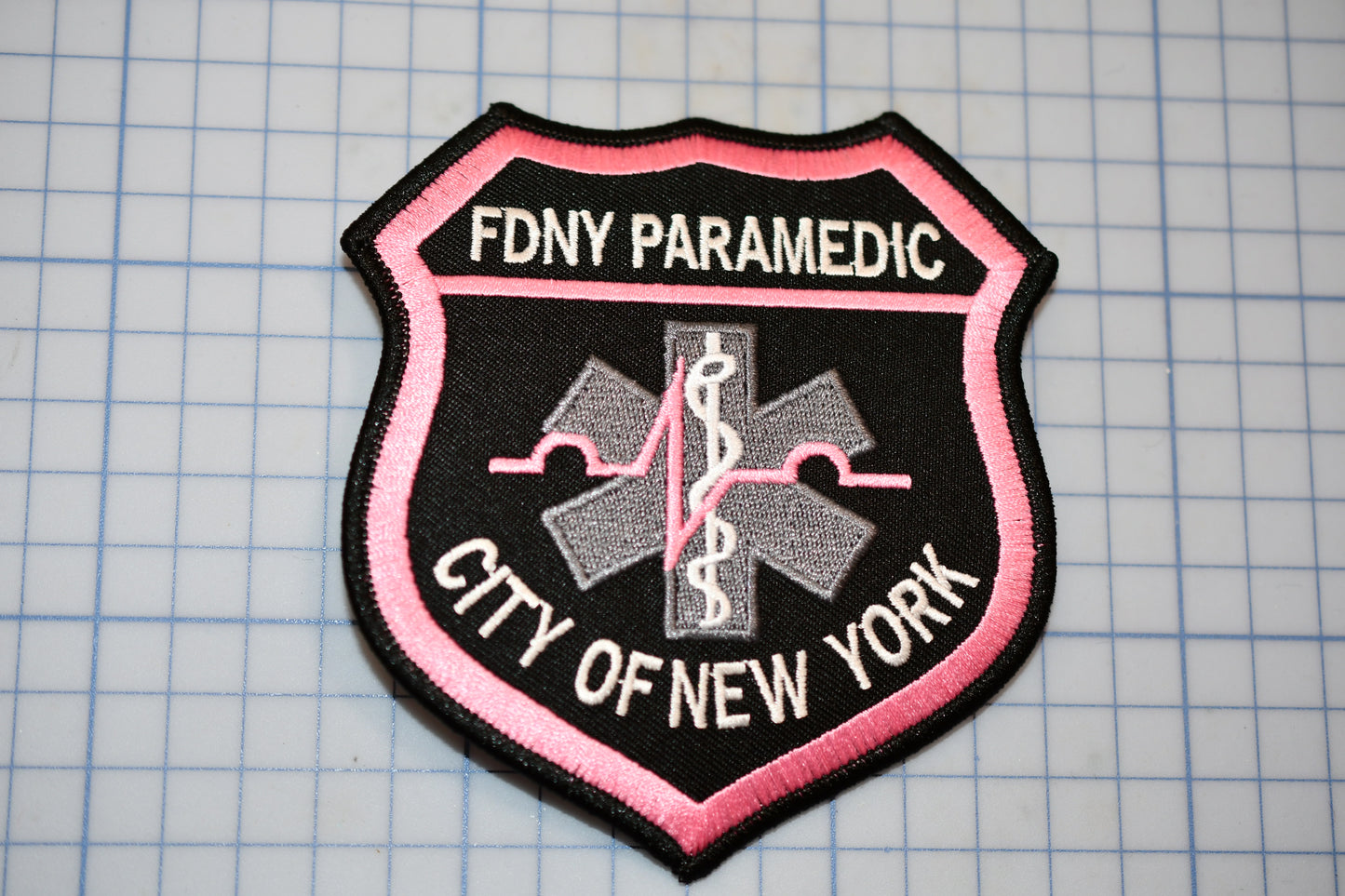 a patch that says fny paramedic city of new york