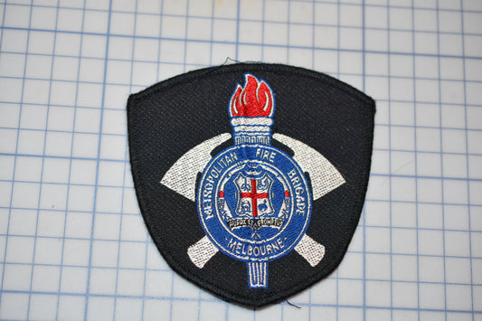 a patch with a fire department emblem on it