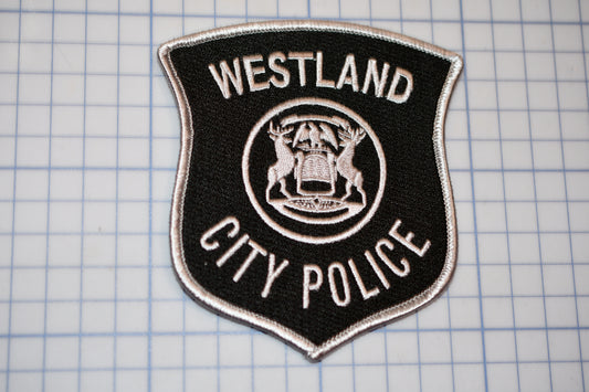 a police badge is shown on a piece of paper