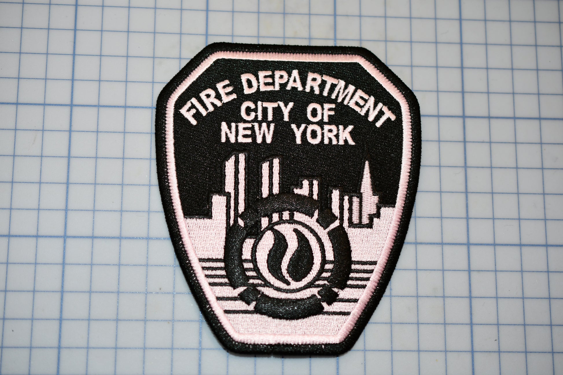 a patch that says fire department city of new york