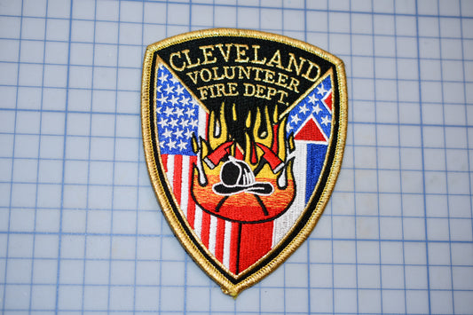 a cleveland volunteer fire department patch