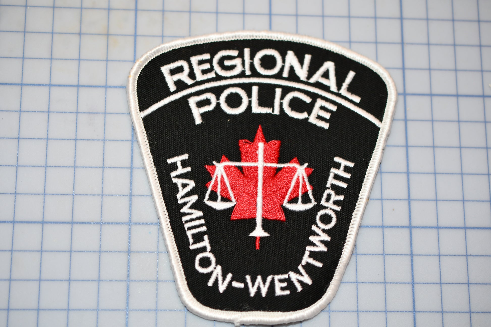 a patch with the words regional police on it