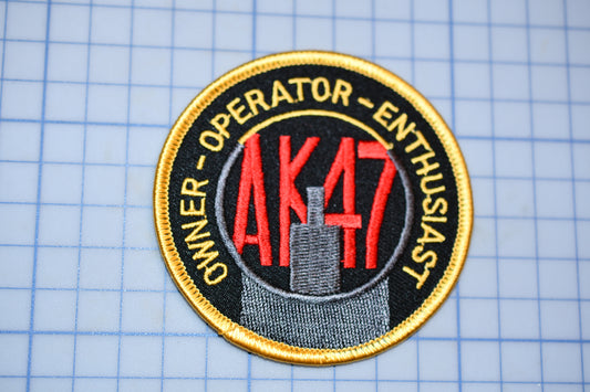 a picture of a patch with the words ak7 on it