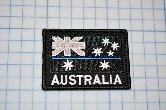 a patch with a flag of australia on it