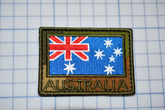 a patch with a flag of australia on it