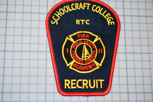 a patch with a fire department badge on it