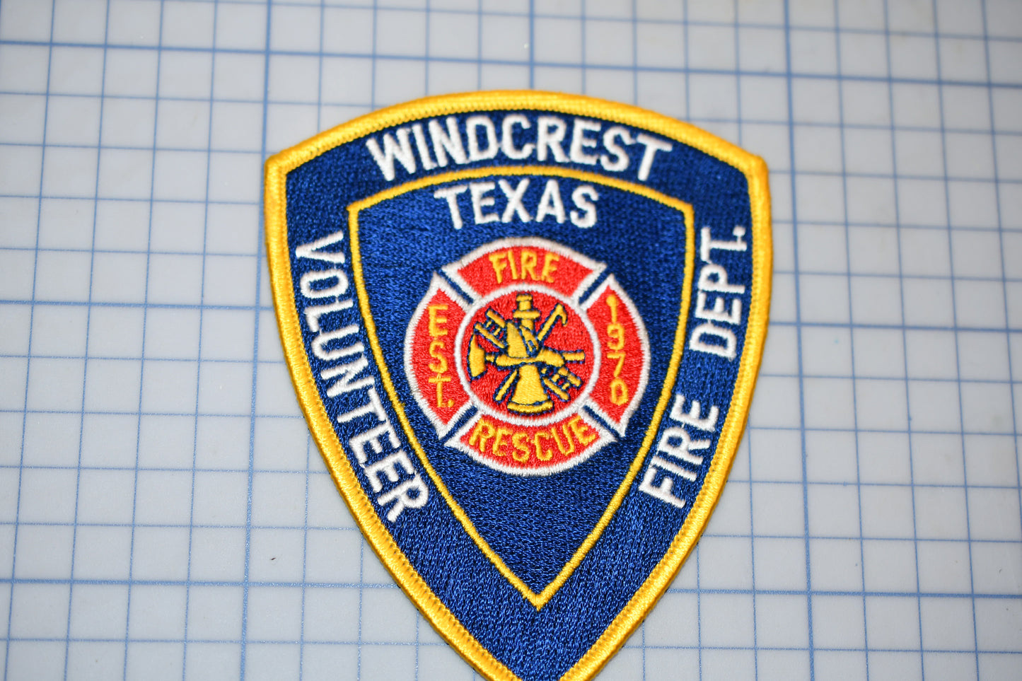 a windcreet texas fire department patch