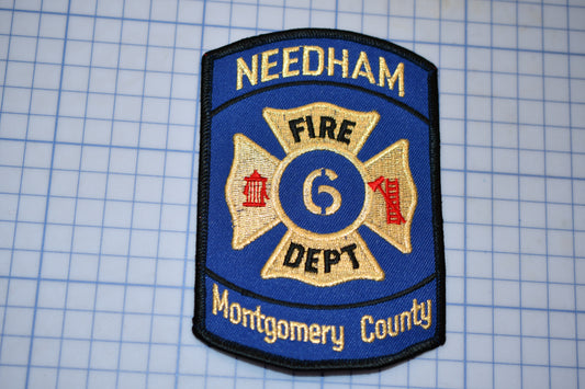 a patch with a fire department logo on it