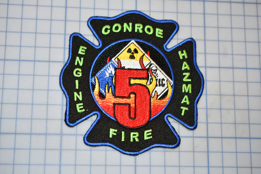 a patch with a fire department logo on it