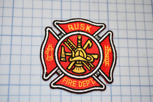 a patch with a fire department emblem on it