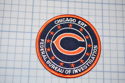 a chicago fire department patch on a piece of paper