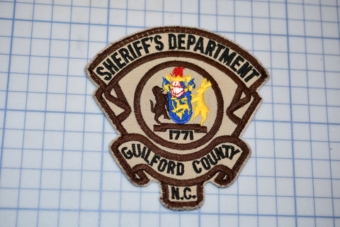 a patch with the words sheriff's department on it