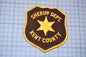 a patch that says sheriff dept kent county