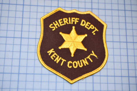 a patch that says sheriff dept kent county