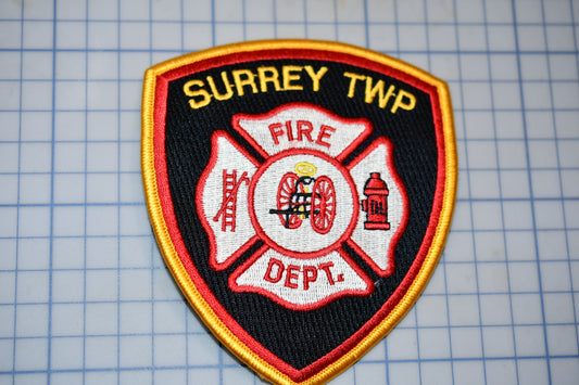 a patch with a fire department logo on it