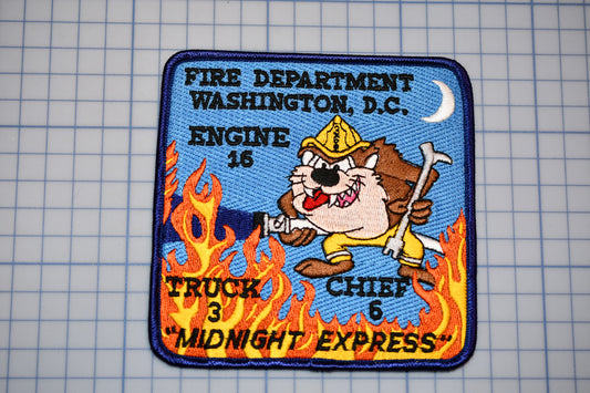 a patch with a cartoon character on it