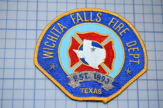 a patch with a fire department logo on it