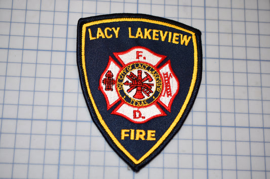 a patch with a fire department logo on it