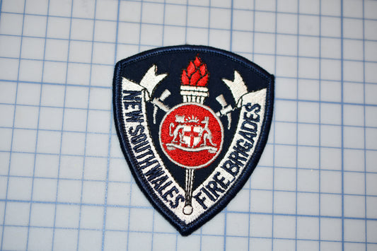 a patch with a fire department emblem on it