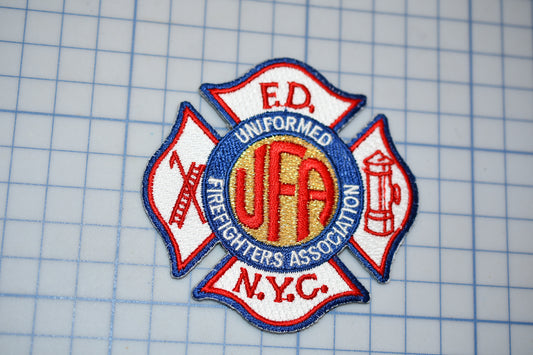 a patch with a fire department logo on it