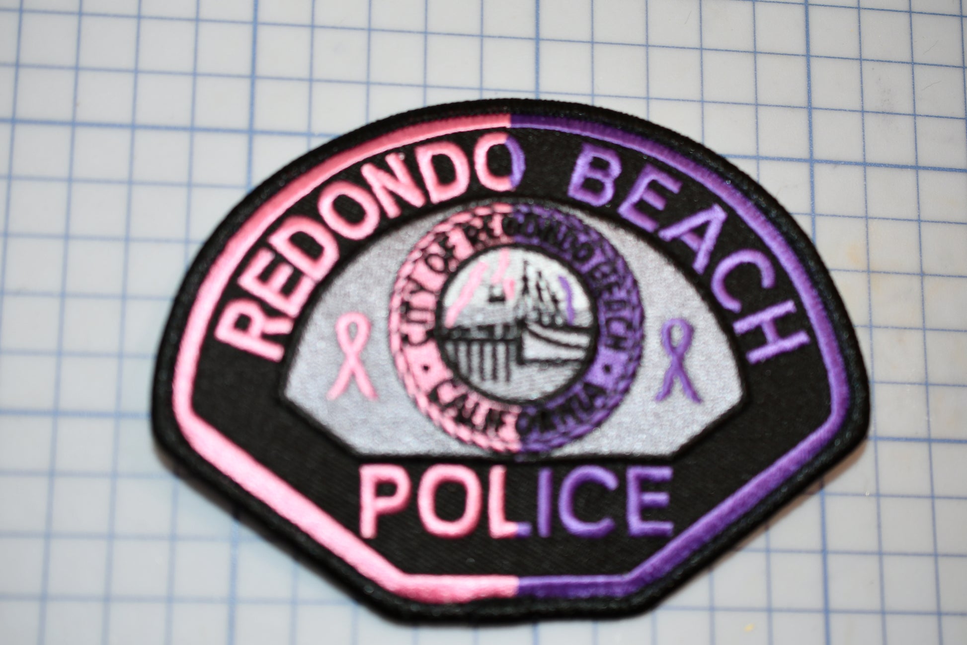 a patch that says redond beach police