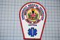 a patch with a picture of an emergency medical technician on it