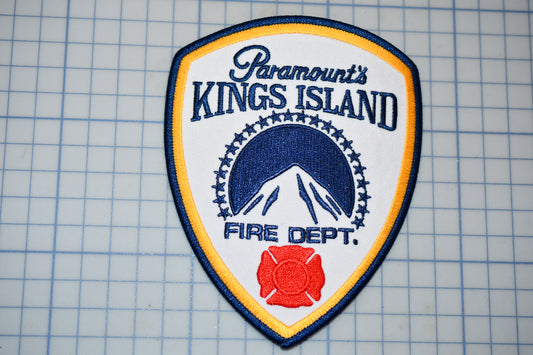 a patch with a fire department logo on it