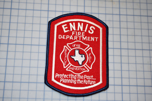 a patch with a fire department logo on it