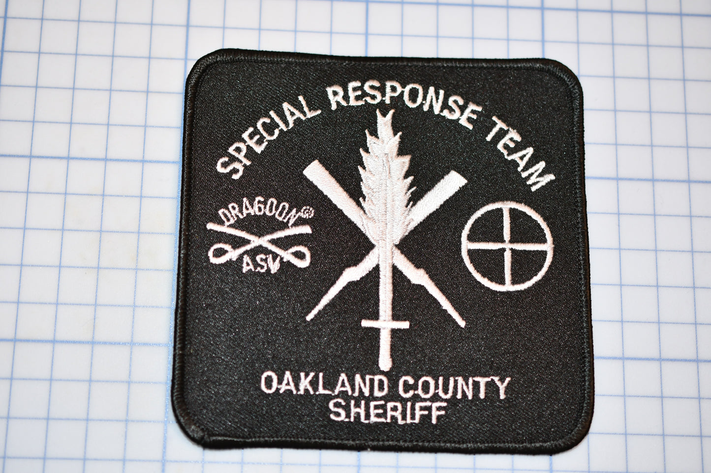 a patch with the words special response team on it