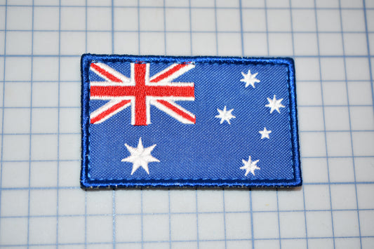 a patch with a flag of australia on it