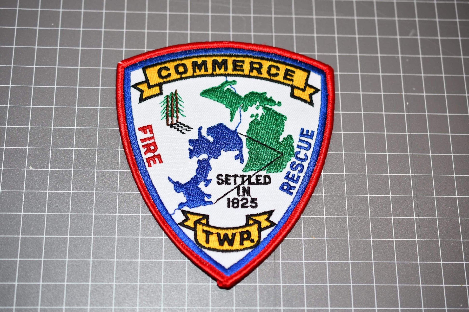 Commerce Township Michigan Fire Department Patch (U.S. Fire Patches)