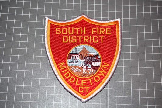 South Fire District Middletown Connecticut Fire Department Patch (B1)