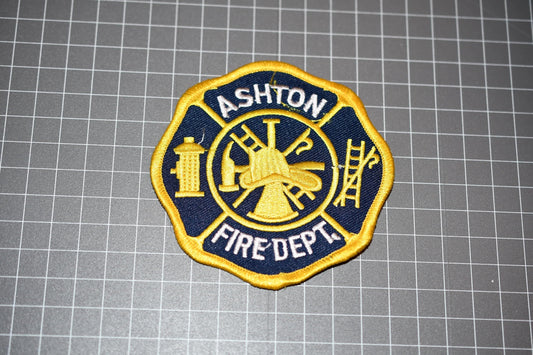 Ashton Illinois Fire Department Patch (B3)