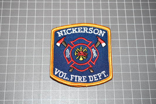 Nickerson Volunteer Fire Department Patch (B3)