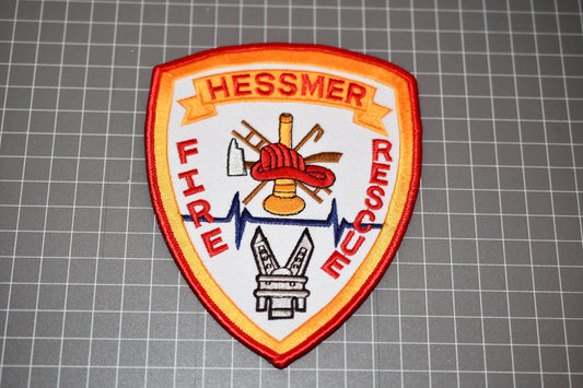 Hessmer Louisiana Fire Rescue Patch (B8)