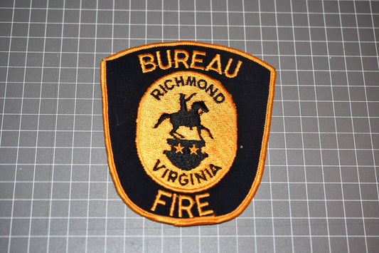 Richmond Virginia Bureau Fire Patch (B9)