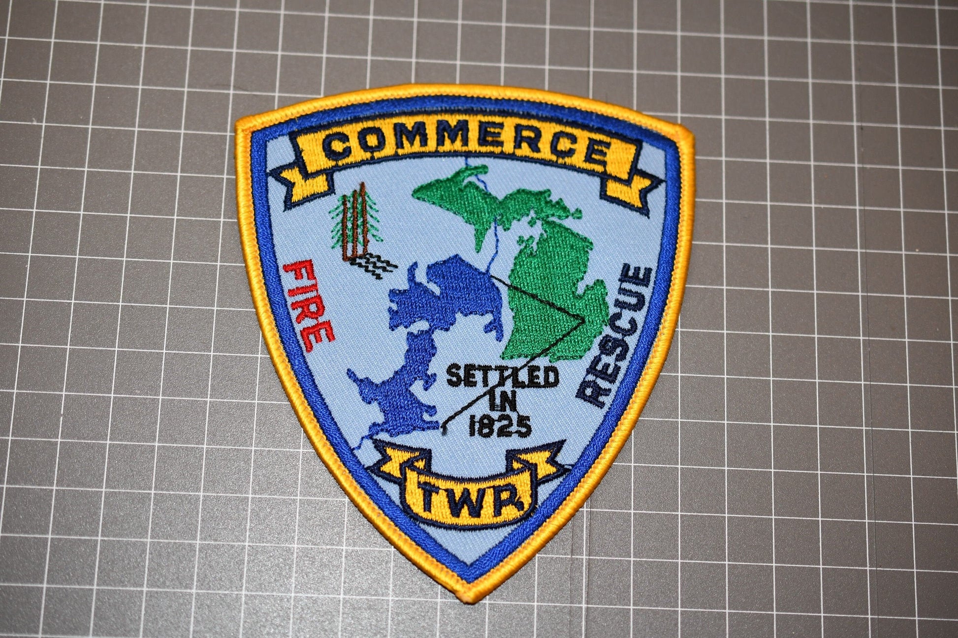 Commerce Township Michigan Fire Department Patch (U.S. Fire Patches)