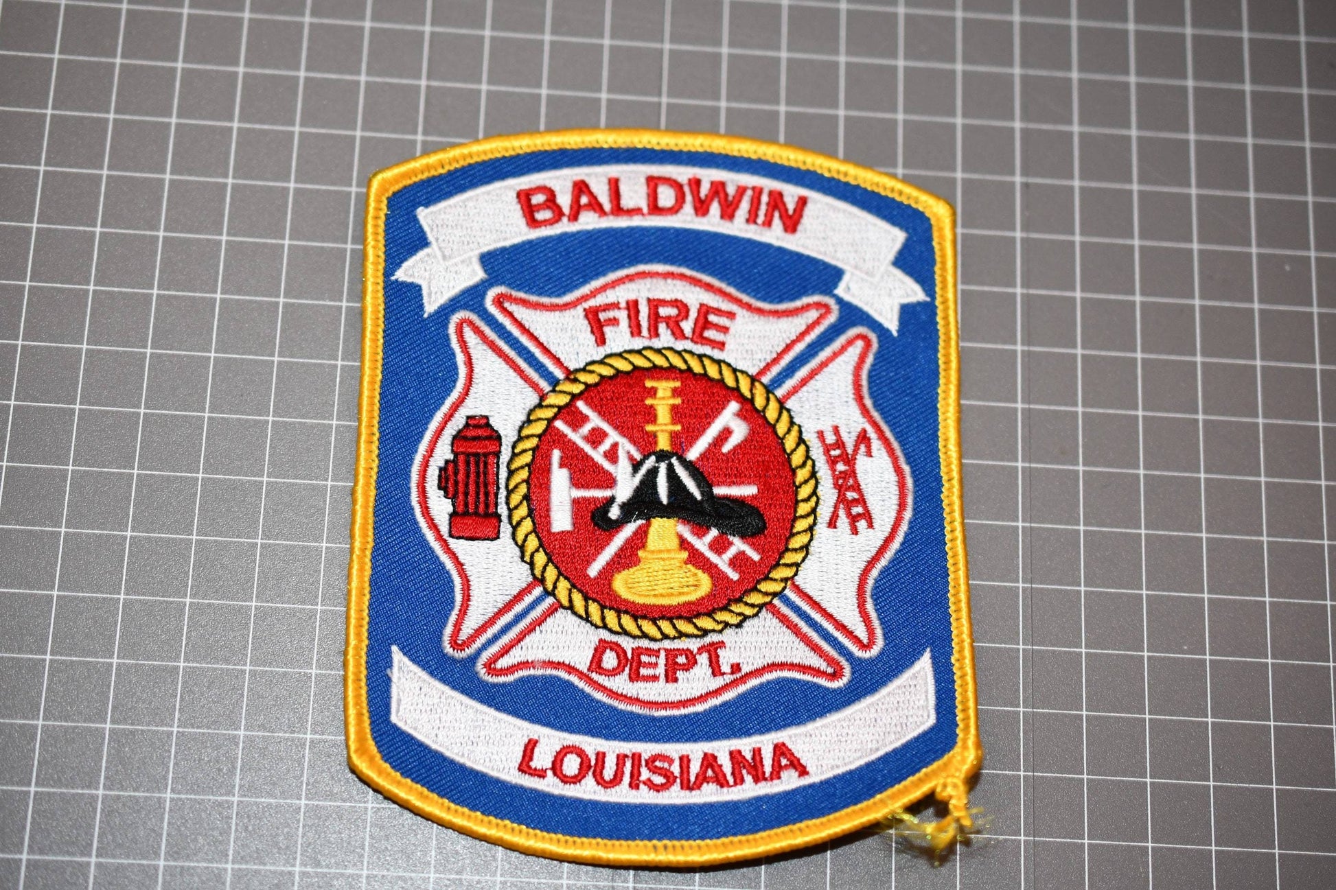 Baldwin Louisiana Fire Department Patch (B5)