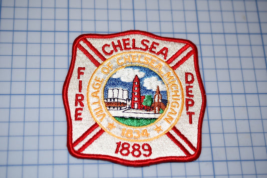 Chelsea Michigan Fire Department Patch (B21-177)