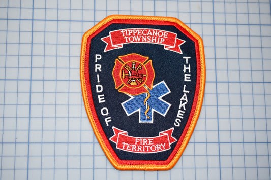 Tippencanoe Township Indiana Fire Territory Patch (B25-192)