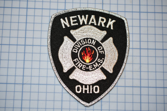 Newark Ohio Division Of Fire EMS Patch (B23-325)