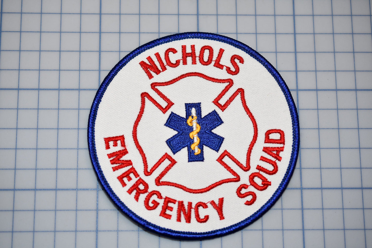 Nichols New York Emergency Squad Patch (B29-337)