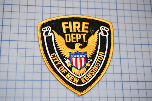 City Of New Kensington Fire Department Patch (B29-349)