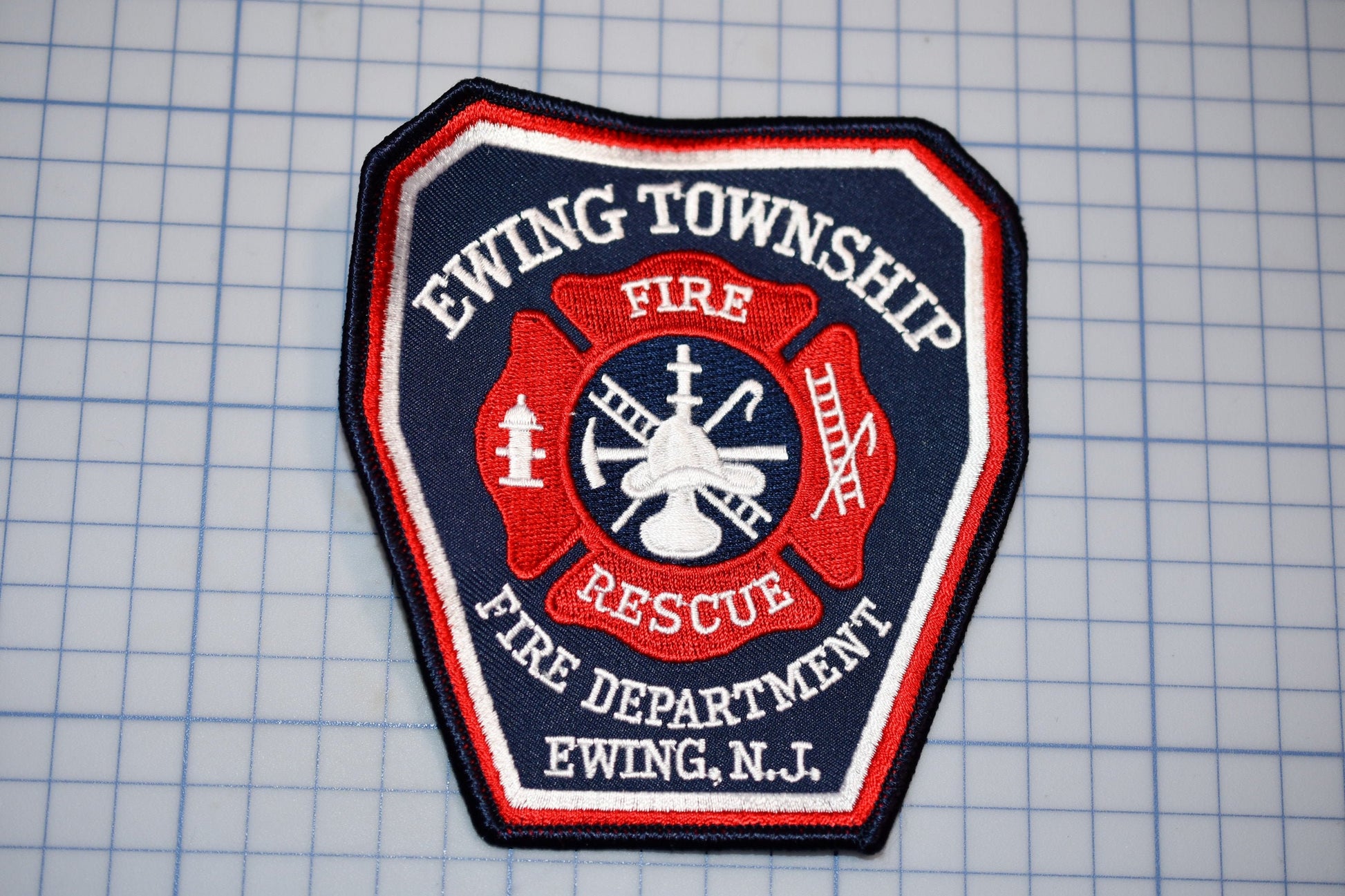 Ewing Township New Jersey Fire Department Patch (B29-358)