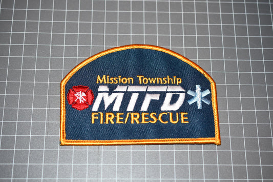 Mission Township Minnesota Fire Rescue Patch (B3)