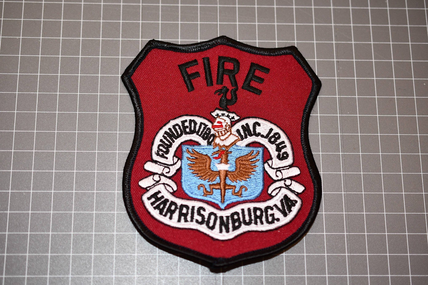 Harrisonburg Virginia Fire Department Patch (U.S. Fire Patches)