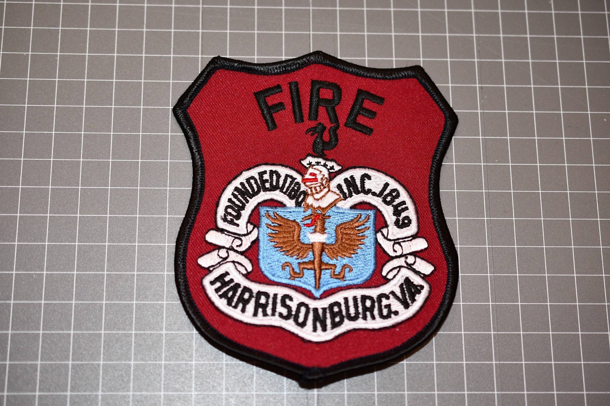 Harrisonburg Virginia Fire Department Patch (U.S. Fire Patches)